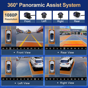 Ts10 2K 360 Panorama đài phát thanh xe hơi 9/10 inch chất lượng cao cao cấp phổ máy chủ Máy nghe nhạc điều hướng đa phương tiện - Product Image 3