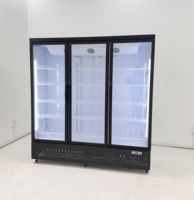 Frost Free Single-Temperature Mechanical Air Cooling Beverage Display Cabinet Tempered Glass Door Drink Cooler for Soda Juice