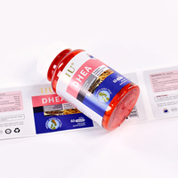 Etiquetas Adhesivas Impresas Personalizadas - Etiquetas de Vinilo Impermeables para Botellas de Suplementos con Logotipo Personalizado e Información Nutricional
