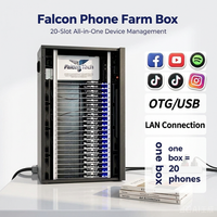 Boîtier pour téléphones Android pour l'agriculture, boîtier de carte mère pour plusieurs fermes téléphoniques, boîtier de dispositif pour ferme de téléphones (Batch Device Box)