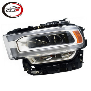 Phare CZJF pour RAM 2500 2019 2020 2021-24, type réflecteur LED, code LPX MFP, cadre chromé, balast LED 68360181AD 68360180AD - Product Image 4