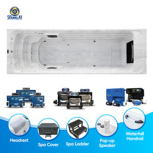 <span class=keywords><strong>Piscina</strong></span> <span class=keywords><strong>de</strong></span> Natación Rectangular Profesional para Exteriores, Tipo Villa, con Sistema <span class=keywords><strong>de</strong></span> Propulsión, <span class=keywords><strong>Piscina</strong></span> Infinita sin Fin - Product Image 2