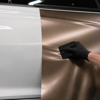 Film de protection automobile (PPF) en TPU aliphatique à changement de couleur, auto-réparant, anti-rayures, hydrophobe, anti-jaunissement, effet bronze métallique liquide