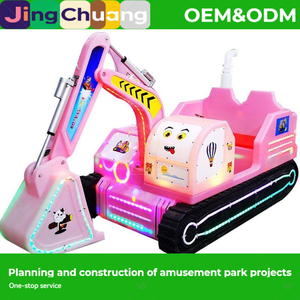 Nuova Auto Elettrica Compatta Luminosa per Bambini, Modello Quadrato, per Parco Divertimenti, con Funzione Paraurti, Doppia, Azionata Elettricamente, per Genitore-Figlio - Product Image 5
