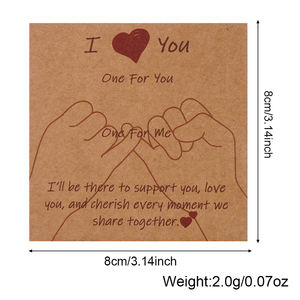 Bracelets de <span class=keywords><strong>distance</strong></span> pour couple Go2boho, perles de quartz rose et d'onyx noir avec barre gravée, ne laissez pas les jours difficiles gagner, <span class=keywords><strong>cadeau</strong></span> - Product Image 6