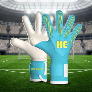 Gants de gardien de but de qualité supérieure, gants de gardien de but de football professionnels avec grip en latex respirant, latex allemand de 4 mm - Product Image 2