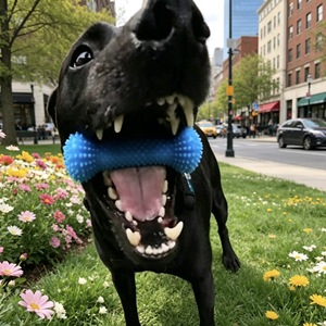 <b>Dog</b> Dental Chew Toy Dual-Action Canine Dental Prop and Teeth <b>Brushing</b> Aid <b>for</b> Easy Pet Oral Care - Product Image 1