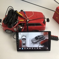 Calibrage automatique panoramique voiture oiseau vue Bus 360 système de caméra 360 degrés autour de la vue système de surveillance caméra de voiture