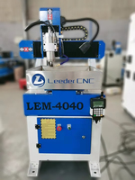 Mini CNC Métal Cnc Machine De Gravure Pour Pièce de Métal Moule LEM-4040 moulage faisant la machine