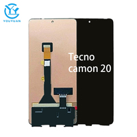 Écran de téléphone intelligent Grand écran tactile LCD de téléphone intelligent Écran tactile bon marché pour Tecno Camon 20