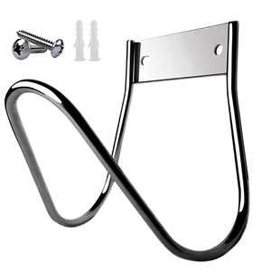 Stainless Steel Wall Mounted Garden <b>Hose</b> <b>Hanger</b> For Outdoor Water <b>Pipe</b> Storage Rack With Screw Embedded Installation - Product Image 4