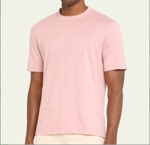 Kaos Pria Mock <span class=keywords><strong>Neck</strong></span> Ukuran Besar Berkualitas Tinggi 100% Katun 180g Berat Premium Drop Shoulder Sablon Sutra - Product Image 6