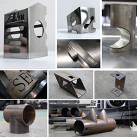 Machines de découpe laser à fibre CNC FINCM à chargement automatique, robustes, 12M, 3 mandrins, 6kW, 12kW, pour la découpe de tubes et la soudure de tubes de grande taille