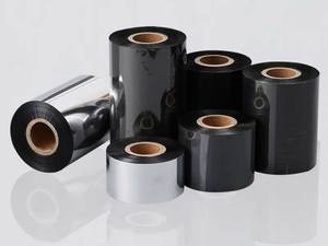 Cao Cấp Màu Đen Rửa Chăm Sóc Ttr Nhựa Truyền Nhiệt Băng 40Mm * 300M 24Mm Chiều Rộng Tương Thích Với Máy In - Product Image 2