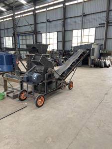 Máy nghiền nhỏ được sử dụng để sản xuất sỏi di động quặng đá granit búa Máy Nghiền dây chuyền sản xuất cát đang được bán - Product Image 4