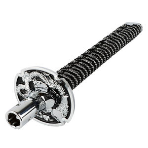 JDM Racing automobile métal manuel aluminium Kanata samouraï épée poignée pommeau de levier de vitesse - Product Image 5