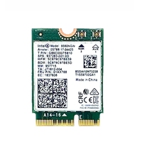 Tarjeta WiFi Intel 9560NGW 9560AC 802.11AC de Doble Banda NGFF Key E de 1.73Gbps, 2.4G 5G WIFI5 para Portátil