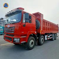 Nouveau Camion Benne SHACMAN F3000 Super 8x4 Diesel 380HP Moteur Weichai Benne Basculante Robuste pour Exploitation Minière Transmission Rapide
