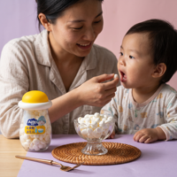 Bonbons gélifiés aux fruits pour bébés, collation sucrée 16g pour bébés de 6 mois, vente en gros