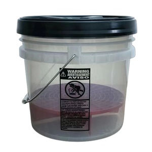 Seau en plastique de qualité alimentaire de 3,5 gallons avec double joint d'étanchéité, couvercle anti-humidité Gamma et conception à ouverture facile - De <span class=keywords><strong>SDPAC</strong></span>, Chine - Product Image 3