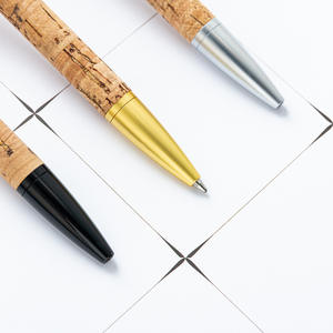 Stylo à bille en bois <span class=keywords><strong>grain</strong></span>é P4601 en gros, 1,0 mm, promotion d'entreprise, cadeau publicitaire, stylo à bille personnalisé, impression de logo personnalisé - Product Image 3
