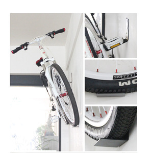 Soporte de pared para bicicleta Antuke Owl, gancho metálico para bicicleta, soporte de almacenamiento duradero para uso en interiores y exteriores - Product Image 4