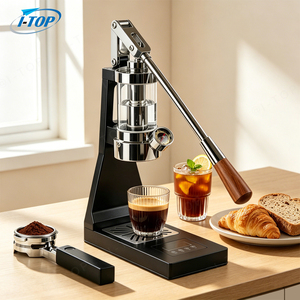 <span class=keywords><strong>เครื่อง</strong></span>ชงกาแฟเอสเพรสโซแบบแมนนวล รุ่น SS 304 พร้อมถังน้ำแบบมองเห็นได้  ระบบ PID และคันโยกกด - Product Image 4