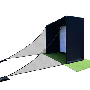 Simulateur de golf intérieur avec écran de frappe HD pour équipement d'entraînement par projection - Product Image 1