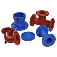 Coude à 45 degrés en fonte ductile haute pression DN500 EN545, qualité supérieure, prix usine, 1 pièce