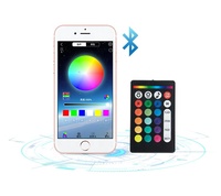 Motor de Luz LED RGB de 3W con Control Remoto RF y por Aplicación para Coche, Luz de Fibra Óptica Efecto Estrella, Construcción de Aleación de Aluminio