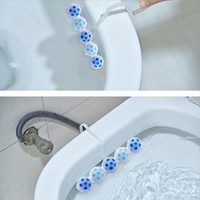 FF6183 Désodorisant et nettoyant WC suspendu pour salle de bain, blocs de nettoyage WC à parfum longue durée