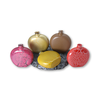 Bouteille de parfum disponible emballage en verre de forme personnalisée bouteille en verre carrée ronde bouteille de parfum rose