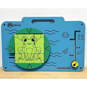 Jeu mural extérieur pour maternelle : Excavatrice mécanique, labyrinthe mural, jeu de manioplage, puzzle pour enfants - Product Image 5