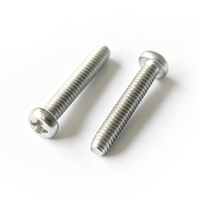 Vis de machine à tête cylindrique fraisée en acier inoxydable DIN ANSI ISO 7045 M2 M3 M4 pour fixation de meubles