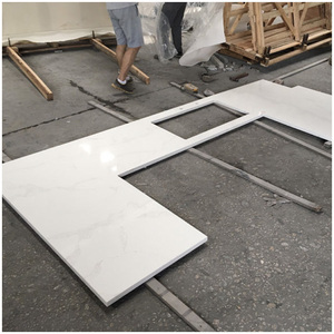 Comptoirs <span class=keywords><strong>de</strong></span> <span class=keywords><strong>cuisine</strong></span> et <span class=keywords><strong>de</strong></span> salle <span class=keywords><strong>de</strong></span> bain en quartz effet marbre blanc Calacatta haute résistance à la chaleur pour projets immobiliers à grande échelle - Product Image 6