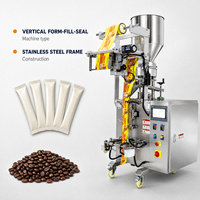 Machine d'emballage verticale entièrement automatique pour sachets de thé, sucre en granulés, noix, et sachets stick, avec fonction d'impression de date