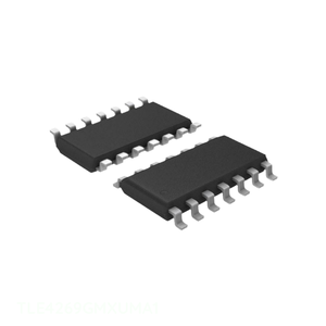 TLE4269GMXUMA1 BOM IC en Stock, IC REGULADOR LINEAL 5V 150MA DSO14 30 14 SOIC (0.154", 3.90mm de Ancho) Gestión de Energía (PMIC) - Product Image 1
