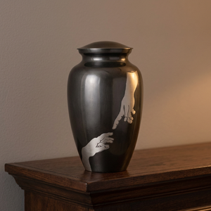 Urn Adult Brass and Funeral <b>Box</b> Keepsake Urns Casket Funerary Urn Ossuary Cinerary Human <b>Memorial</b> - Indian Home Crafts - Product Image 3