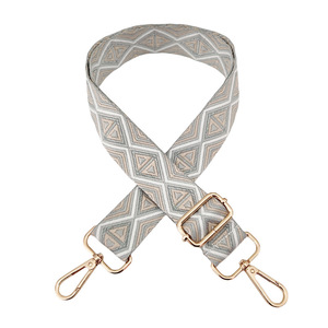 Túi đeo chéo vai đơn <span class=keywords><strong>2025</strong></span> mới thiết kế kim cương khối màu rộng dây đeo dày nhẹ Polyester Dây đeo túi dài - Product Image 4