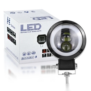 Phare LED pour voiture, mini 3 pouces, 20W, rond, lumières LED pour moto, éclairage de travail LED pour phare, projecteur pour camions - Product Image 1