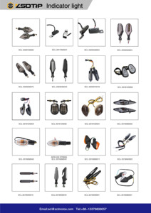 Luz indicadora de señal de giro LED para motocicleta, de plástico con 4 lentes, posición lateral B1X-H330A-00 B1X-H330A-01, señal de giro <span class=keywords><strong>modificada</strong></span> para YZF - Product Image 4