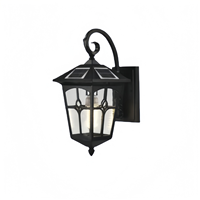 Lámpara de Pared Exterior COB de Estilo Vintage, Cilíndrica, Impermeable, GU10/E27, Negro Mate, Difusor de Policarbonato, Construcción de Aleación de Aluminio