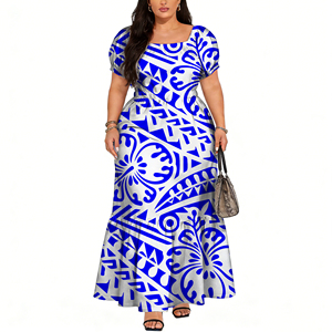 Abito da Spiaggia Oversize per Donna in Stile Samoano, Ecologico e di Alta Qualità, Personalizzabile, Disponibile in Dropshipping - Product Image 3