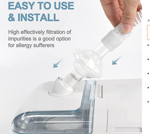 Filtre en ligne universel <span class=keywords><strong>CPAP</strong></span> Filtres <span class=keywords><strong>CPAP</strong></span> Tubes, compatibles avec les tubes <span class=keywords><strong>CPAP</strong></span> de taille Dreamstation 22mm et 25mm - Product Image 2