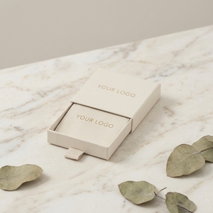 Boîte à bijoux en papier d'art <span class=keywords><strong>de</strong></span> qualité supérieure avec insert en velours doux pour l'emballage <span class=keywords><strong>de</strong></span> bijoux fins, finition mate - Product Image 2