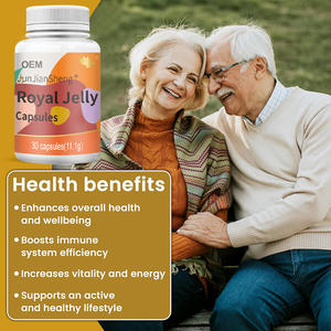 Hoge Potentie Royal Jelly <span class=keywords><strong>Capsules</strong></span> Met Bijenpollen En Propolis Voor Immuunondersteuning En Wellness - Product Image 6