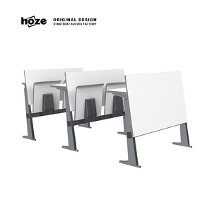 โต๊ะเก้าอี้พับได้โลหะ รุ่น HOZE HS-3207 ทันสมัย ทนทาน เหมาะสำหรับโรงเรียน วิทยาลัย โรงพยาบาล - ออกแบบตามหลักสรีรศาสตร์ สำหรับใช้งานเชิงพาณิชย์ - Product Image 1