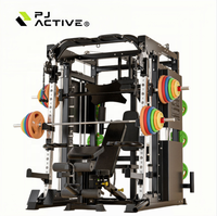 Machine de musculation complète en acier pour usage intérieur, station multifonction pour l'entraînement des pectoraux, du dos et des bras, exercices de musculation