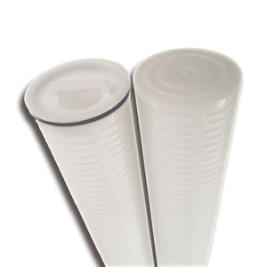 Élément filtrant à eau plissé à haut débit 60 pouces 20 microns nouveau 500L/heure certifié ISO9001 garantie 1 an - Product Image 5