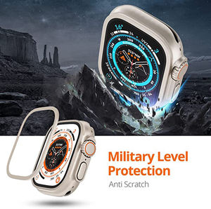 Protector de Pantalla de Vidrio Templado Dos en Uno para Apple Watch Ultra 49mm, Protección Total Antiarañazos, Personalizable al por Mayor - Product Image 4